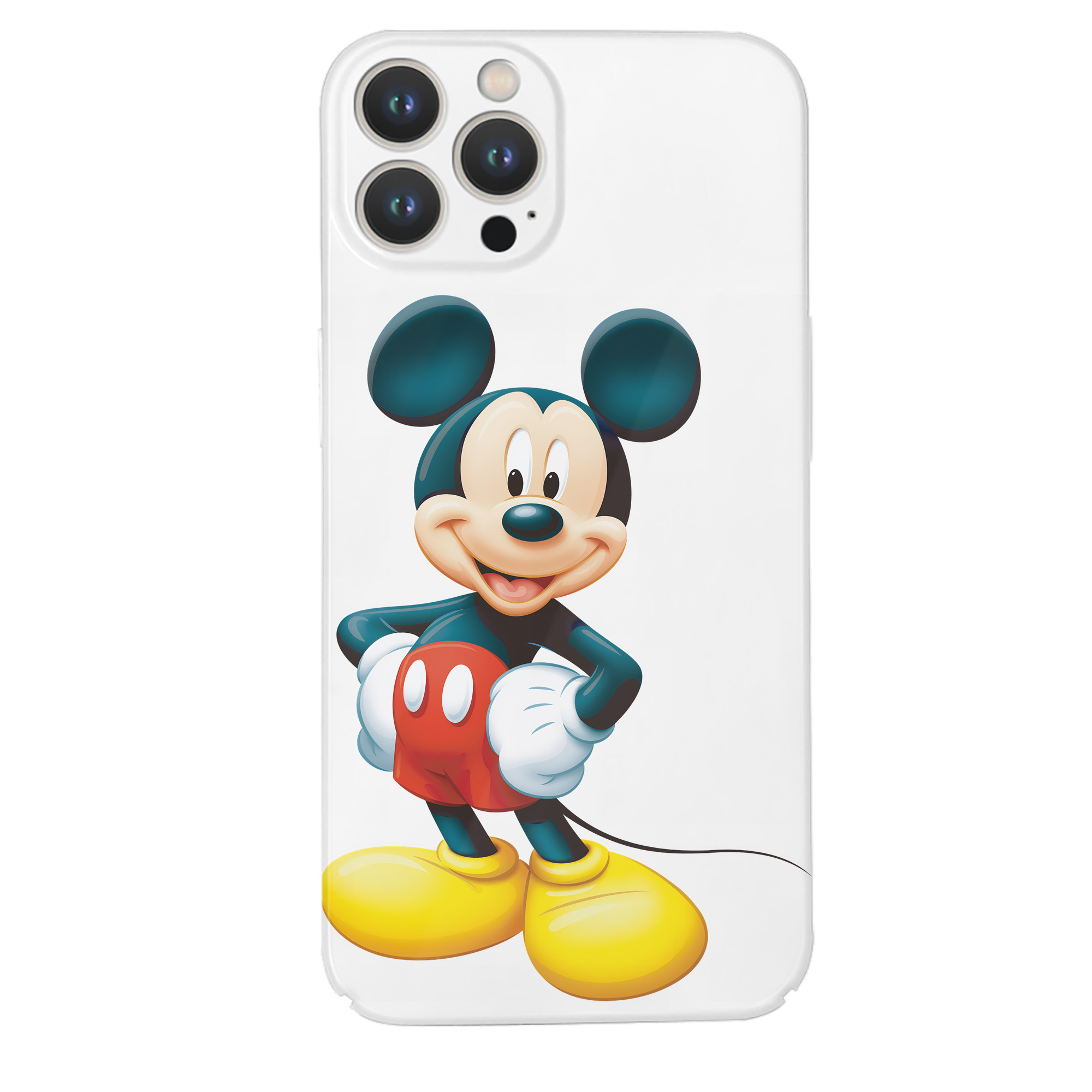 （画像用） ミッキーマウス Mickey Mouse 【iPhone 14シリーズ対応】ハードケース